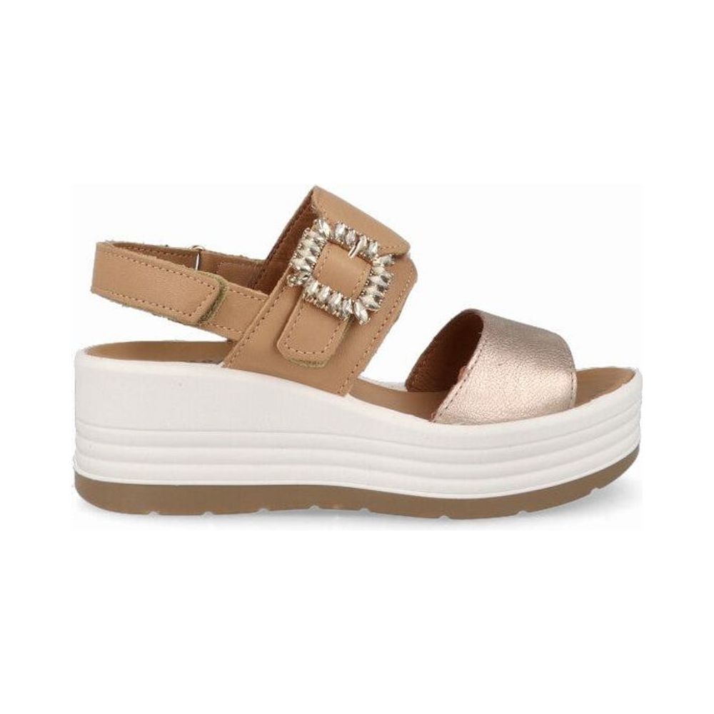 Sandalo con  Zeppa IGI&CO Donna con Fibbia Gioiello | Lippolis Scarpe