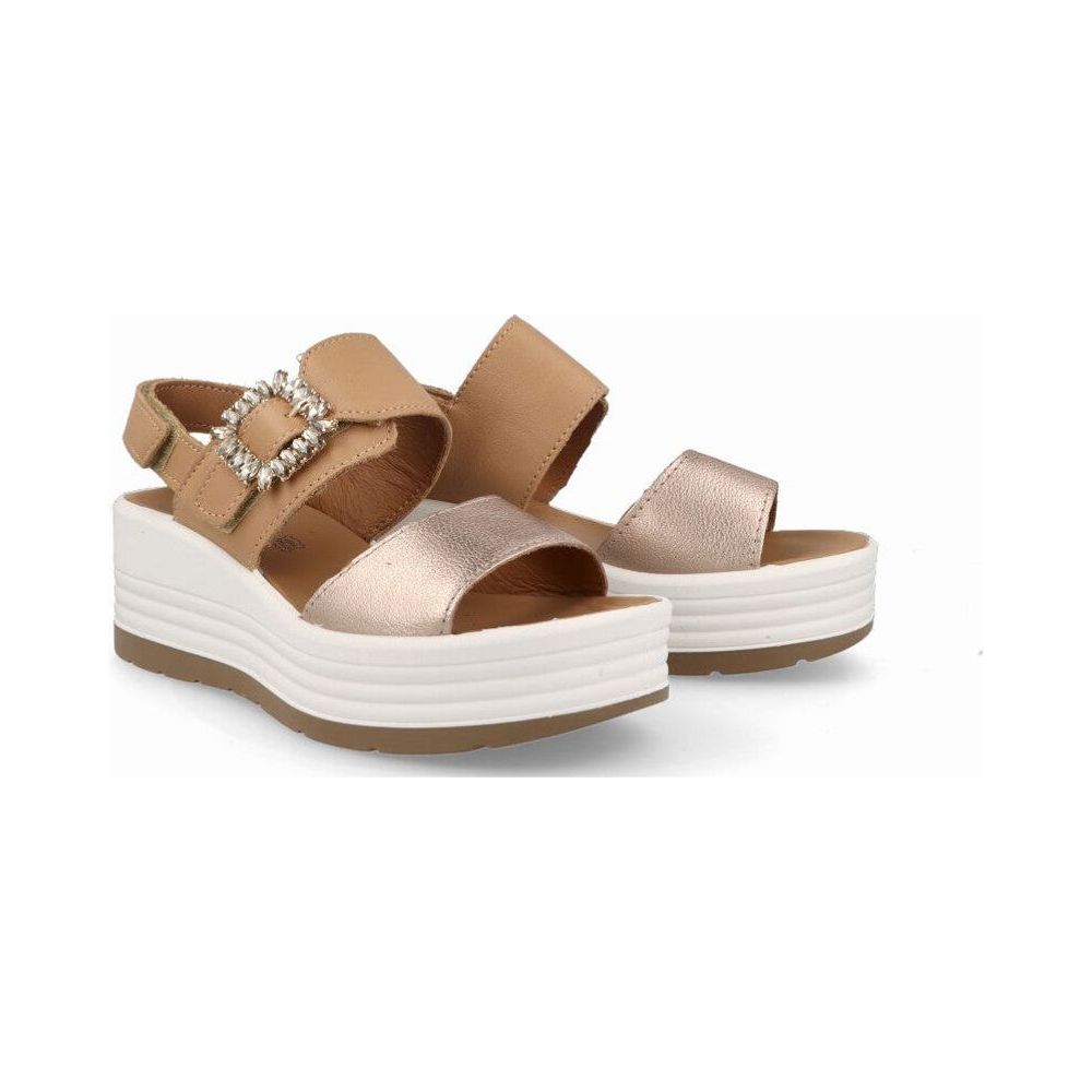 Sandalo con  Zeppa IGI&CO Donna con Fibbia Gioiello | Lippolis Scarpe