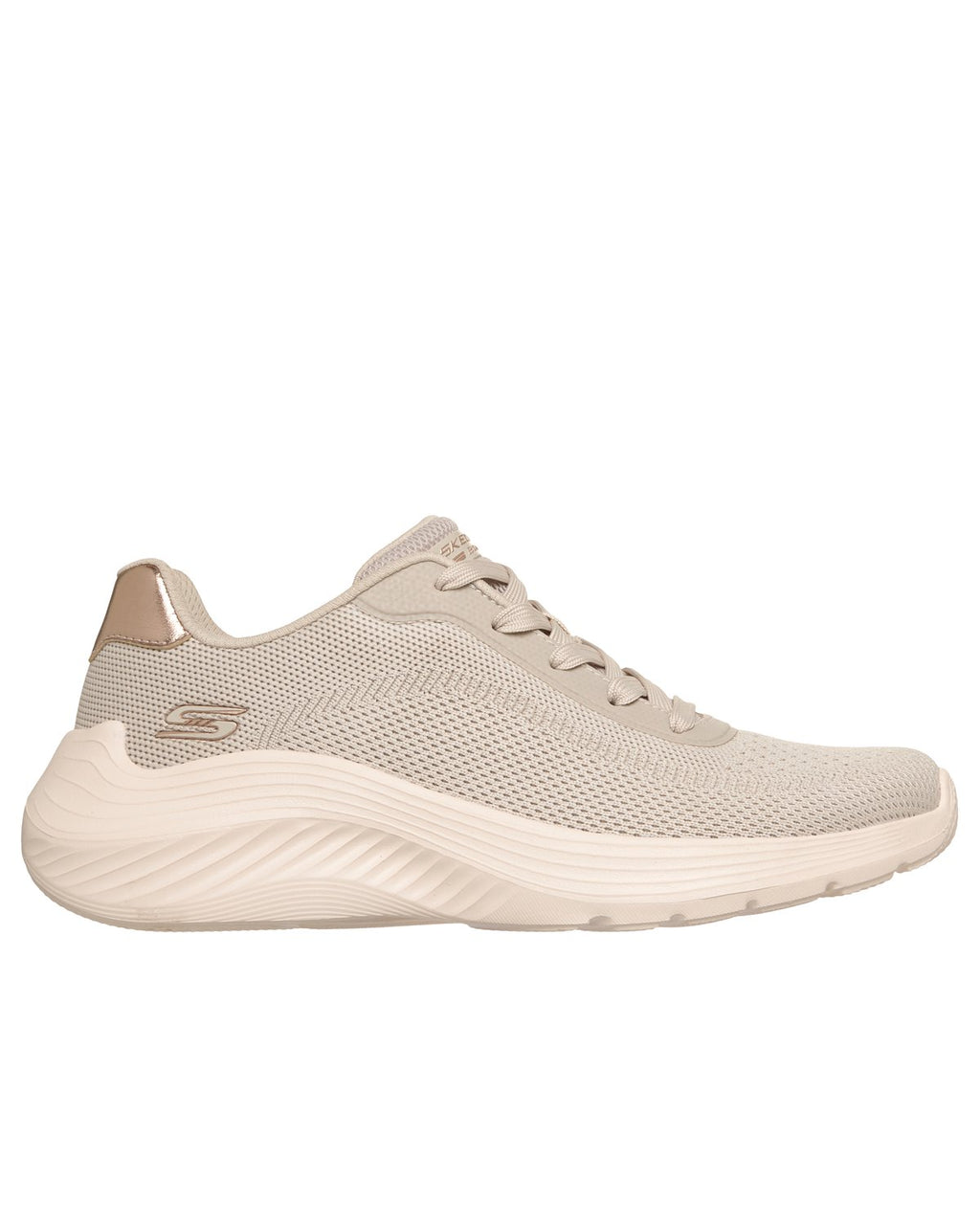 Sneakers Skechers BOBS Squad Waves Current Look donna panna