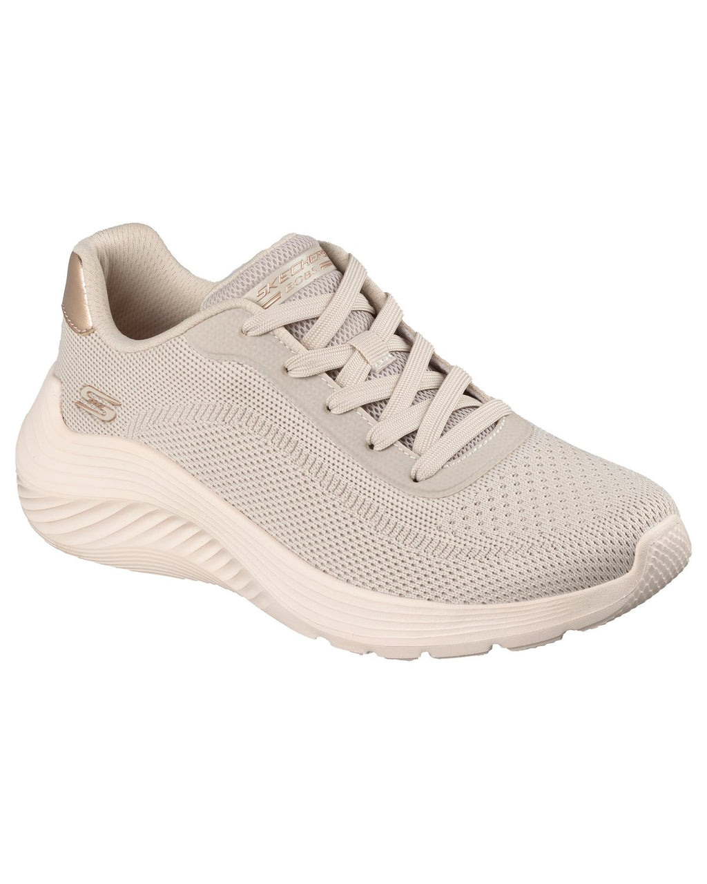 Sneakers Skechers BOBS Squad Waves Current Look donna panna