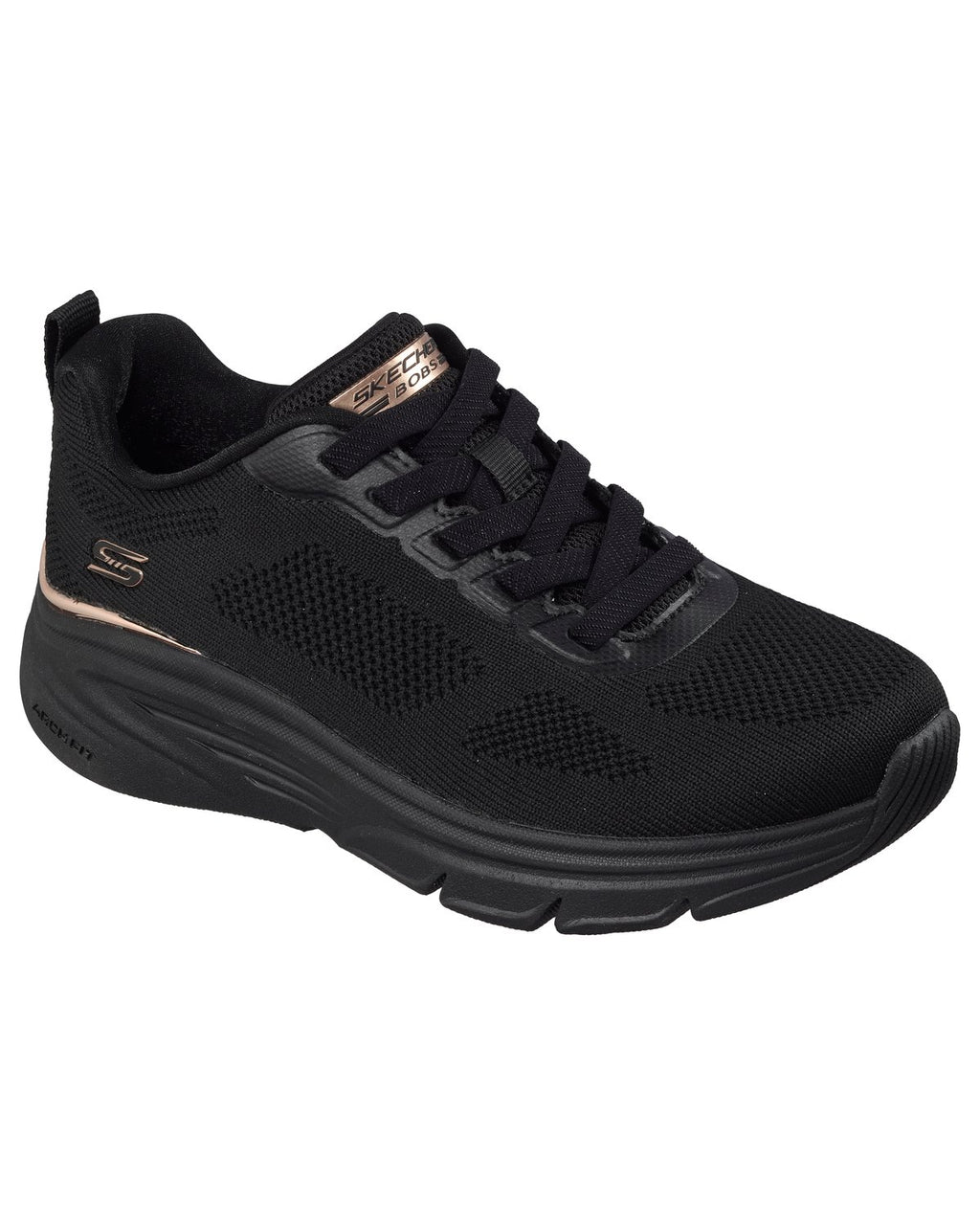 Sneakers Skechers BOBS Sport Arch Fit Elev8 donna nero/nero