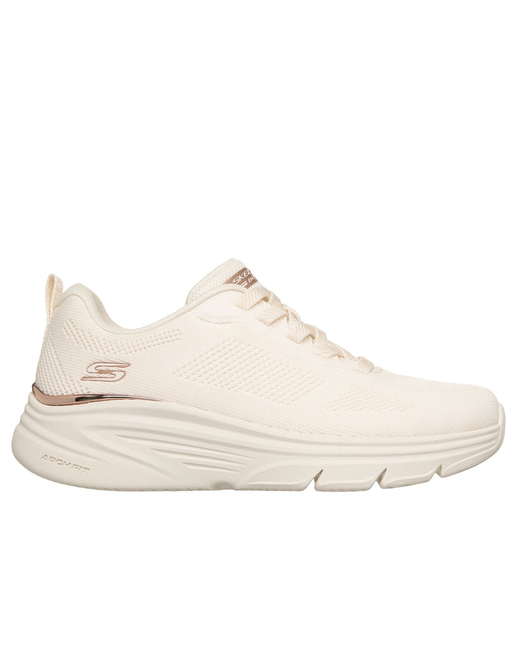 Sneakers Skechers BOBS Sport Arch Fit Elev8 donna bianco