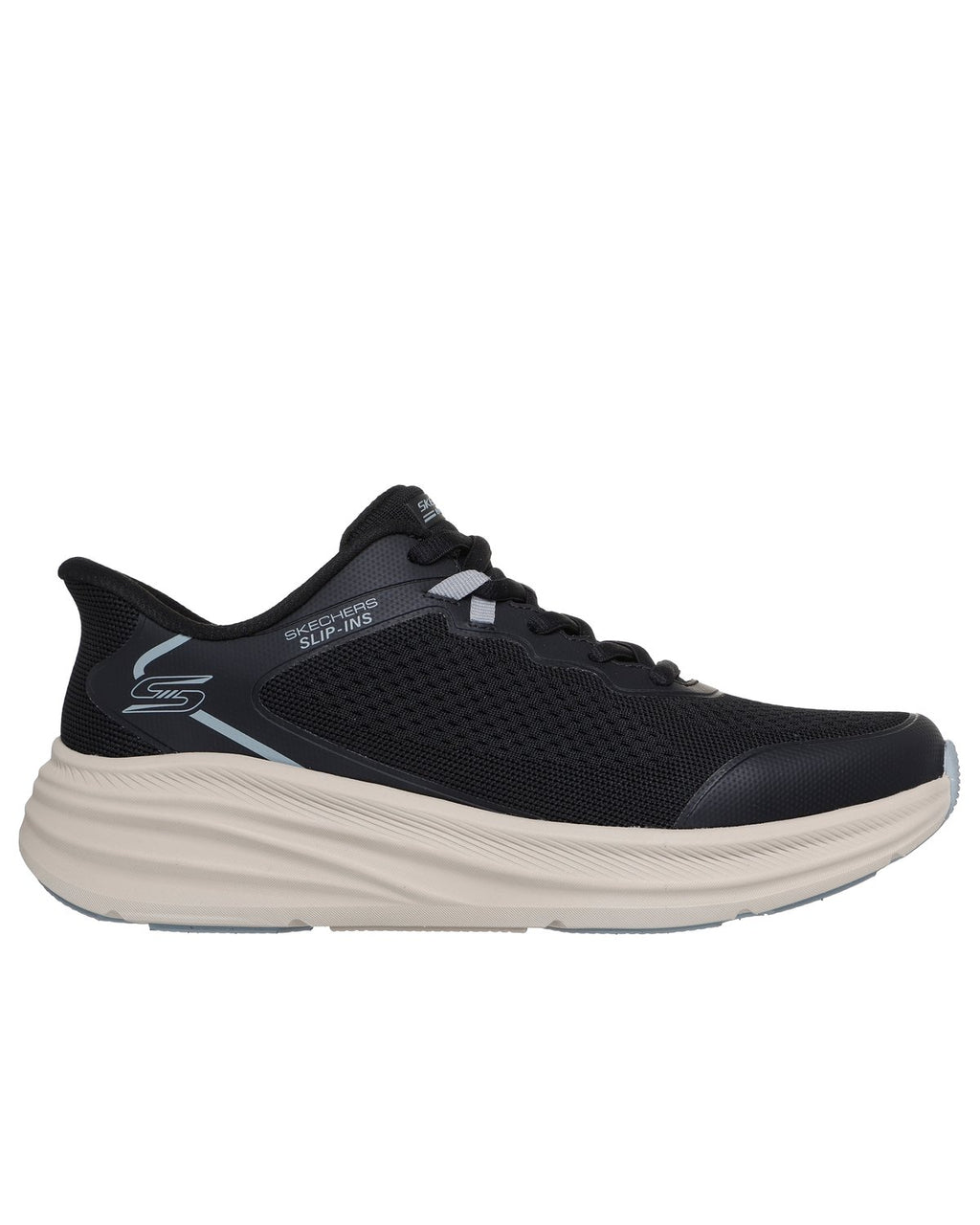 Sneakers Skechers Slip-ins BOBS Skillz uomo nero/bianco