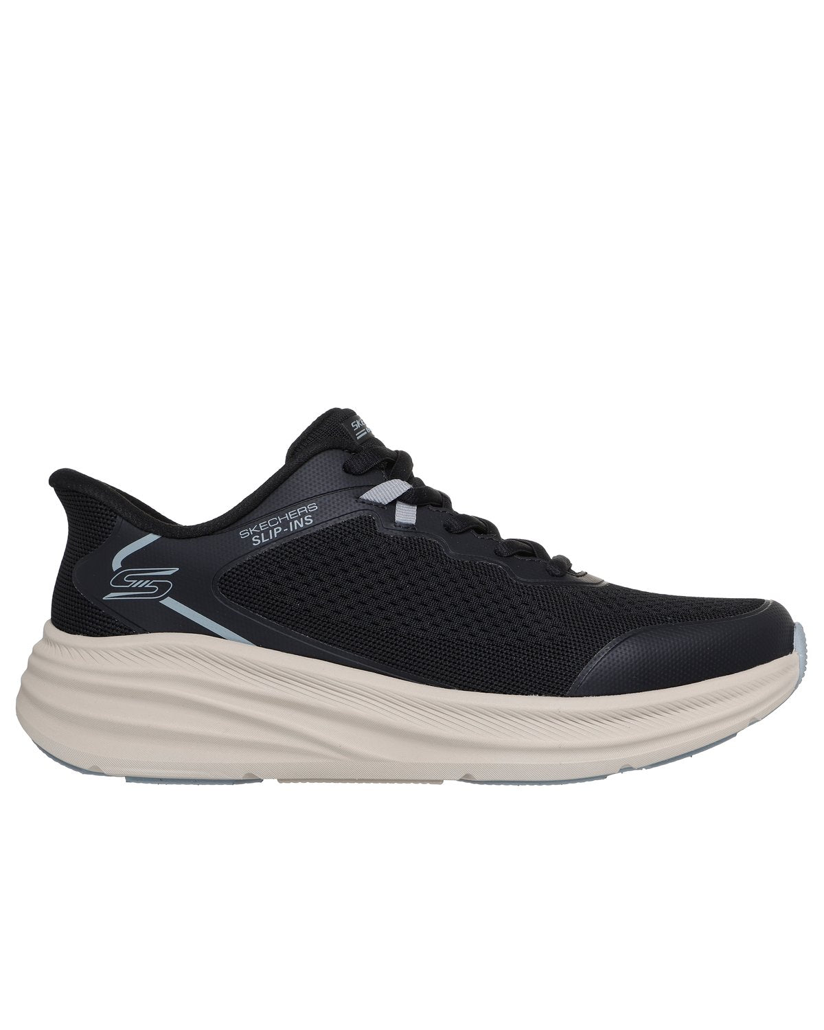 Sneakers Skechers Slip-ins BOBS Skillz uomo nero/bianco