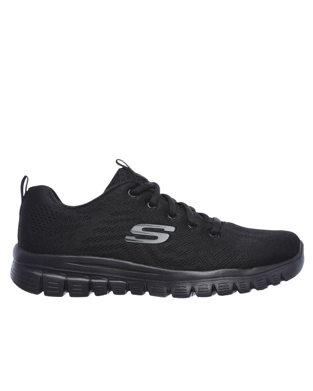 Sneakers Skechers Graceful Get Connected donna nero/nero