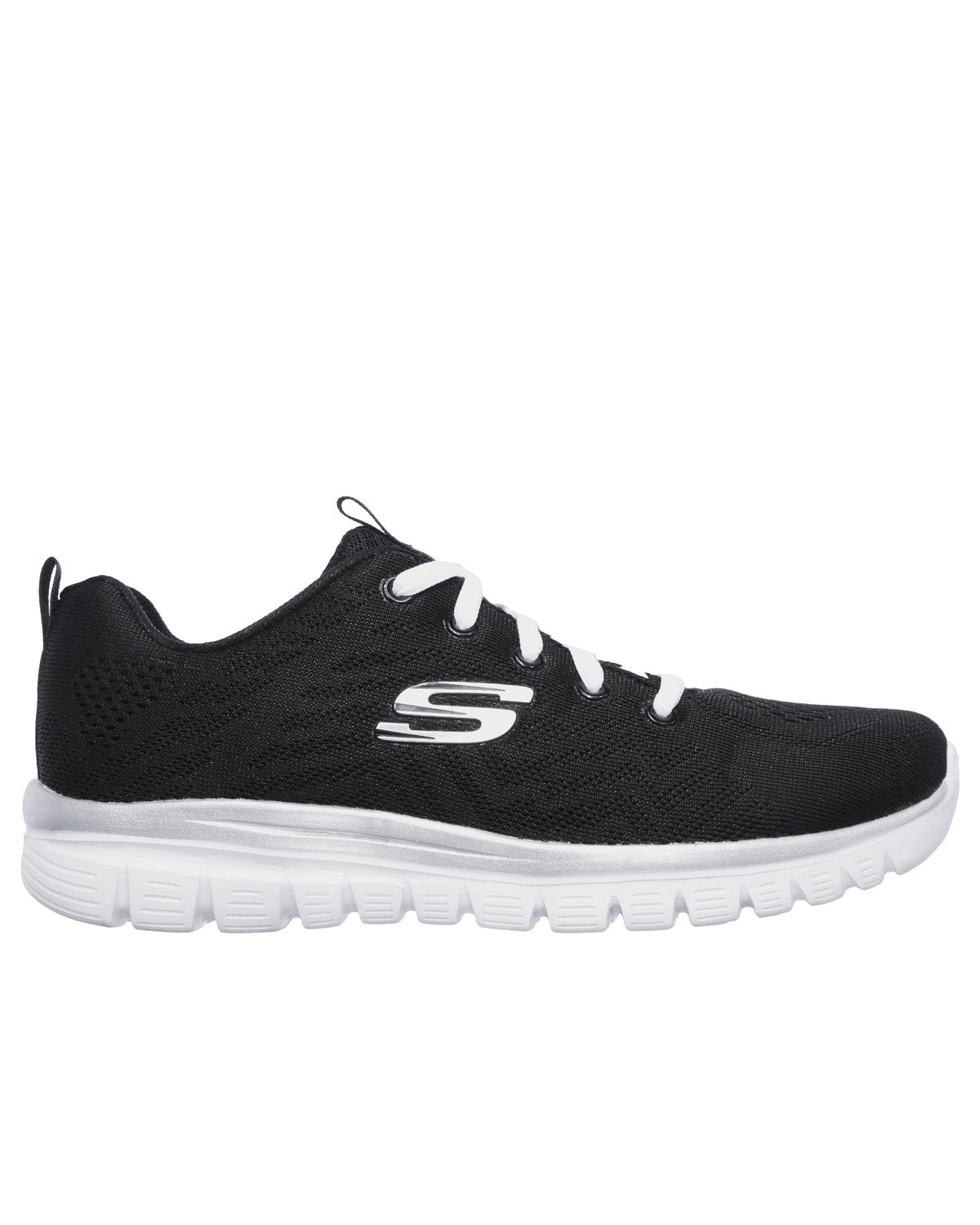 Sneakers Skechers Graceful Get Connected donna nero/bianco