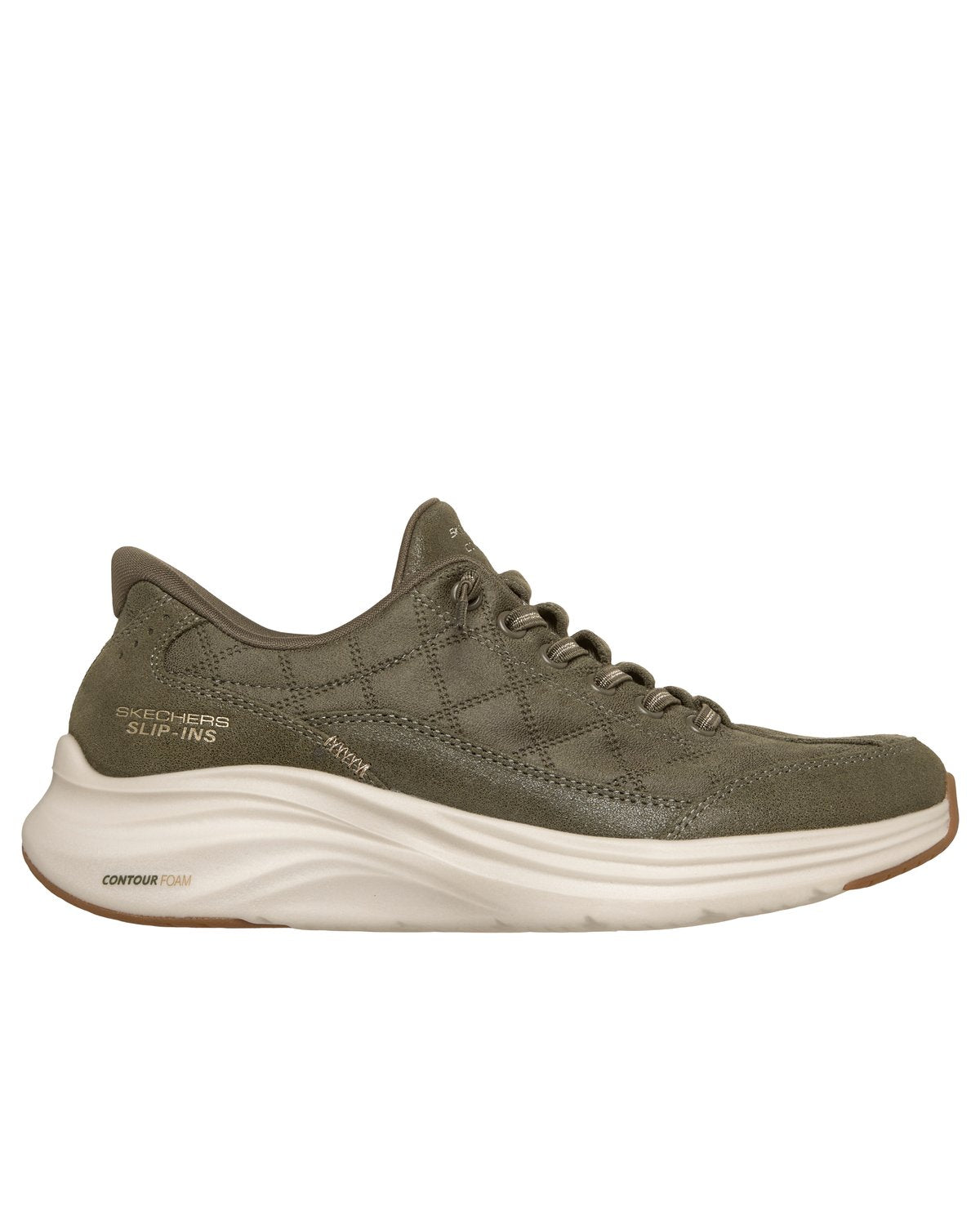 Sneakers Skechers Contour Foam Cozy Fit Natural Ease donna verde
