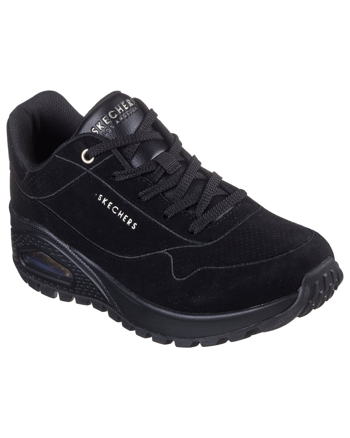 Sneakers Skechers UNO Rugged donna Nero/Nero