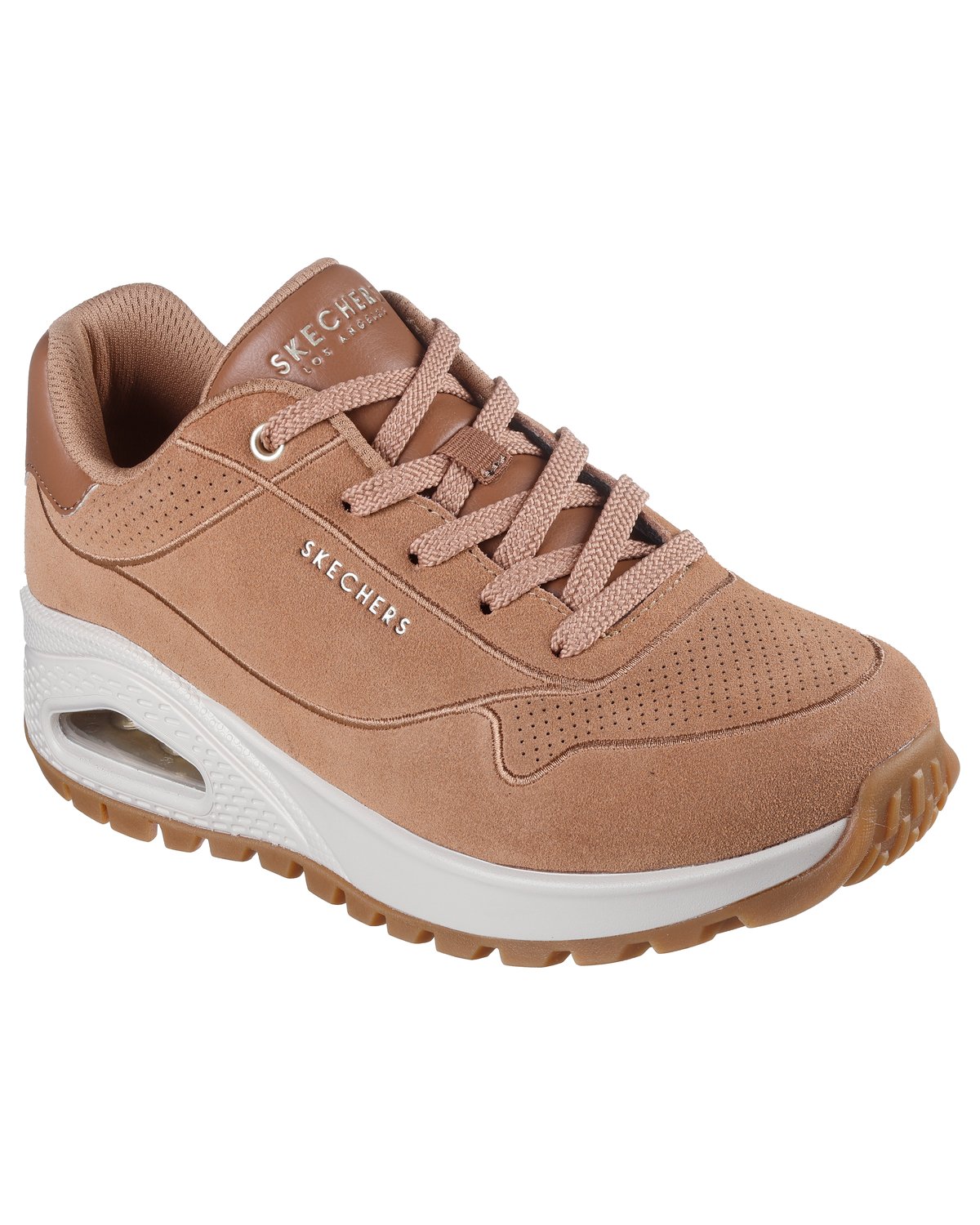 Sneakers Skechers Uno Rugged donna cuoio