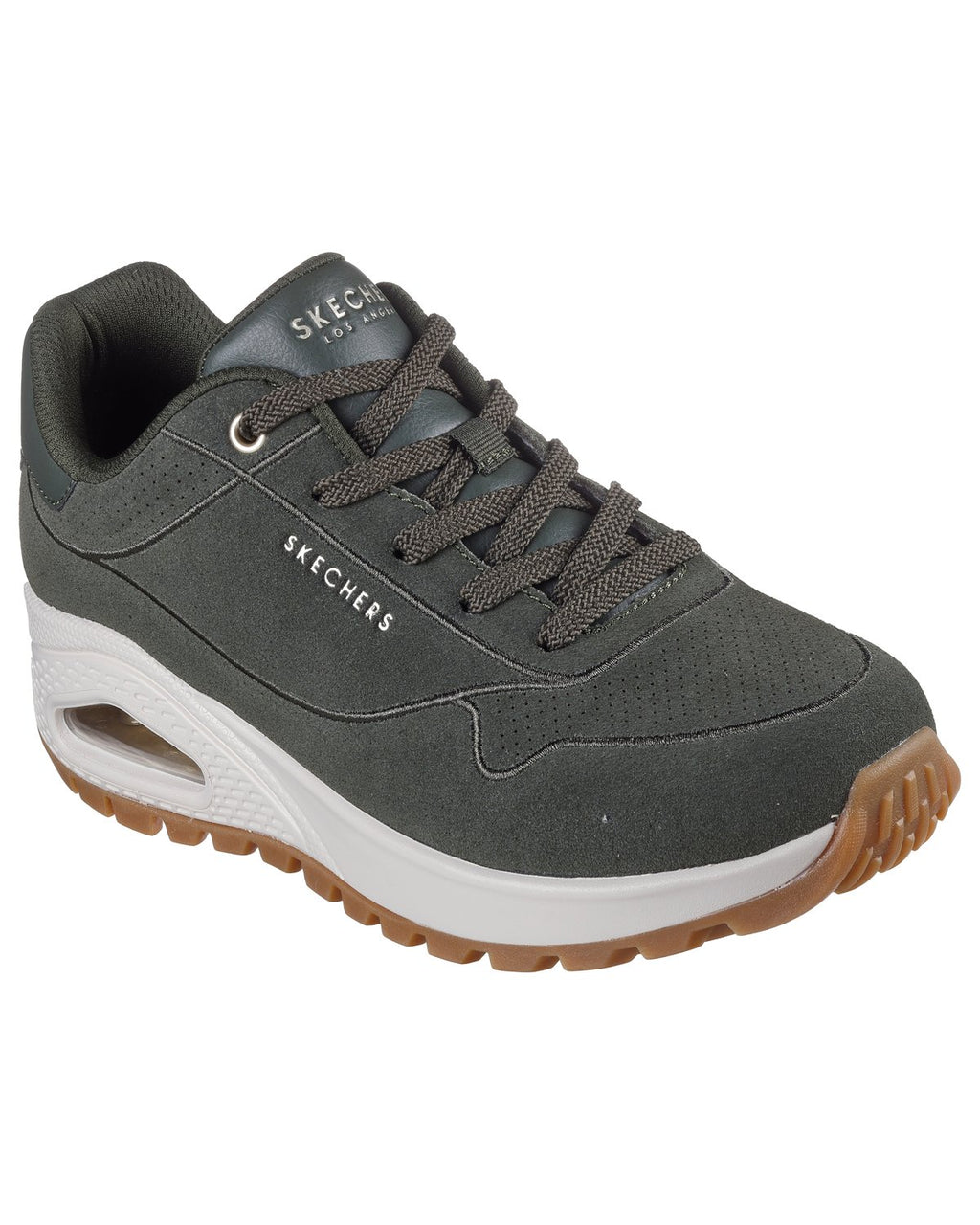 Sneakers Skechers Uno Rugged donna verde