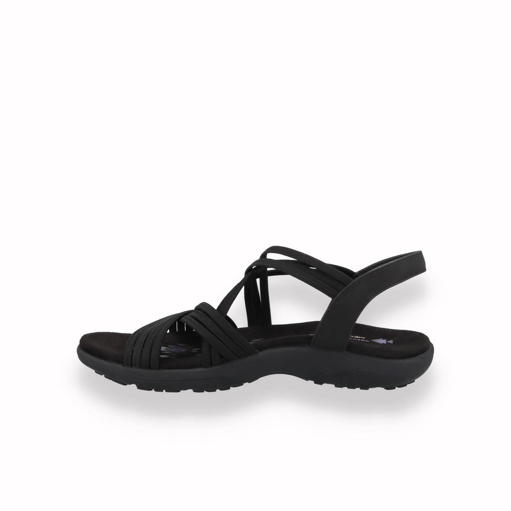 Sandalo Skechers Reggae Slim Donna Nero