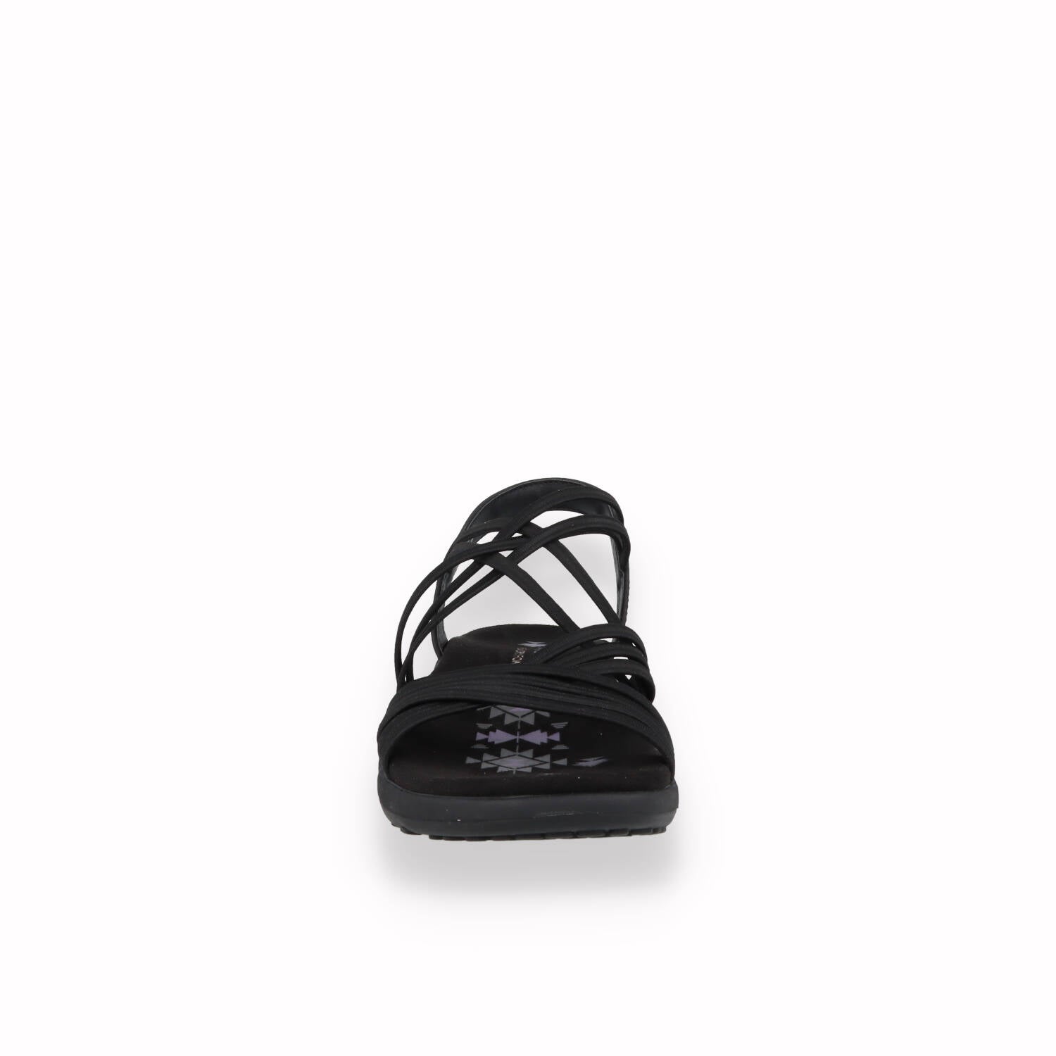Sandalo Skechers Reggae Slim Donna Nero