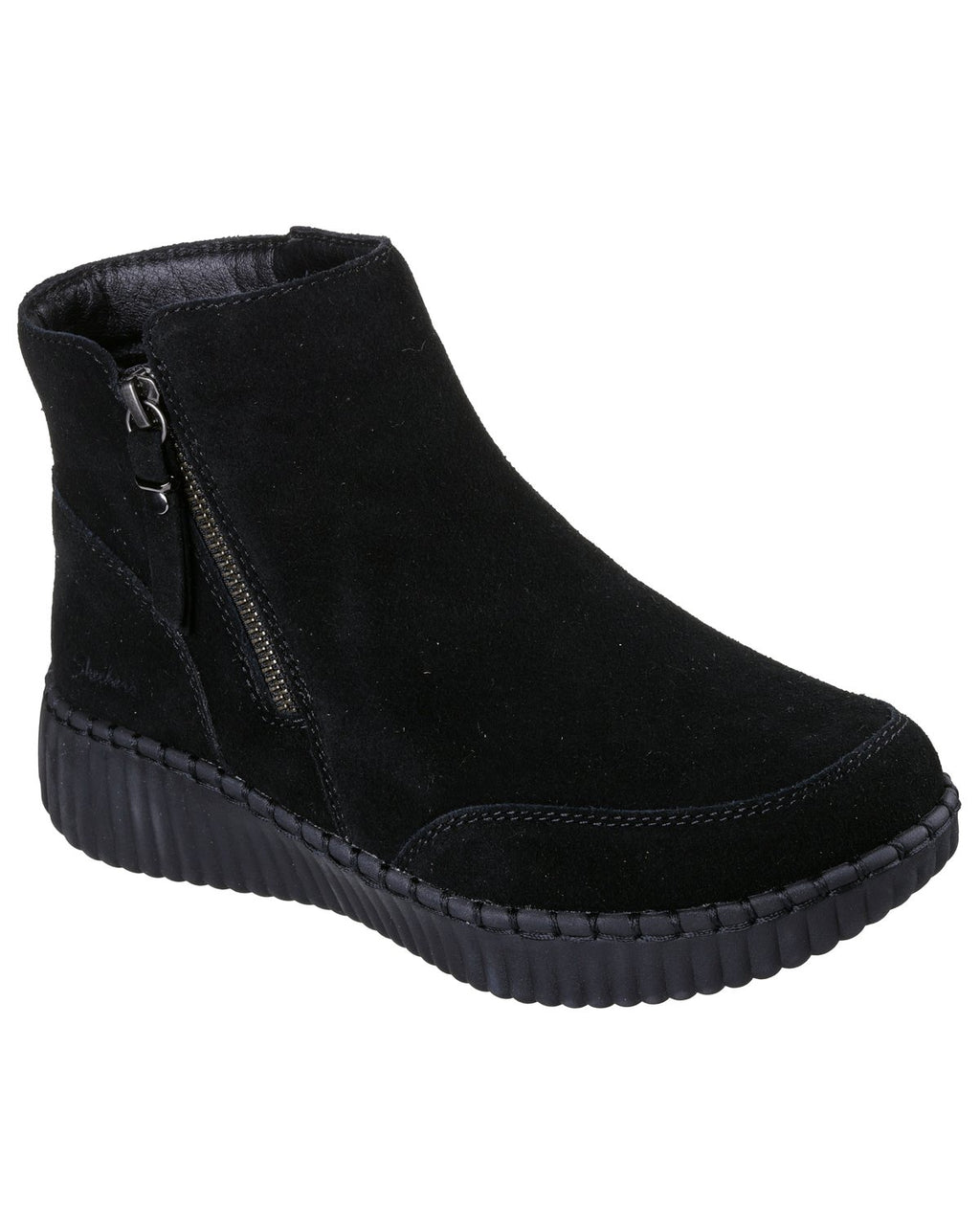 Tronchetti Skechers Relaxed Fit Wilshire Blvd Weekend Crush donna Nero/Nero