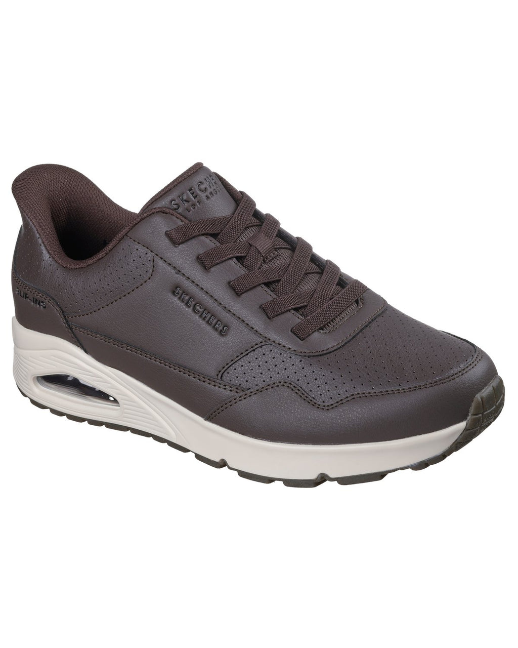 Sneakers Skechers Slip-ins Uno Banksia Luxe uomo Marrone