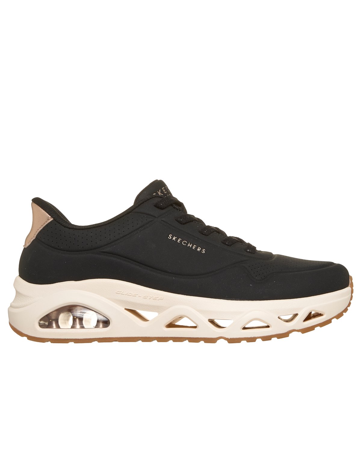 Sneakers Skechers Uno Glide-Step Glide On Air donna nero/bianco