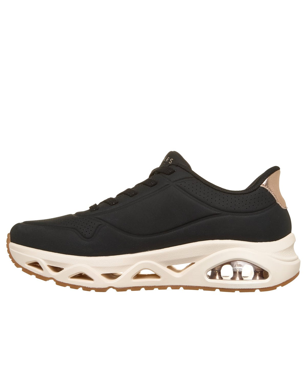 Sneakers Skechers Uno Glide-Step Glide On Air donna nero/bianco