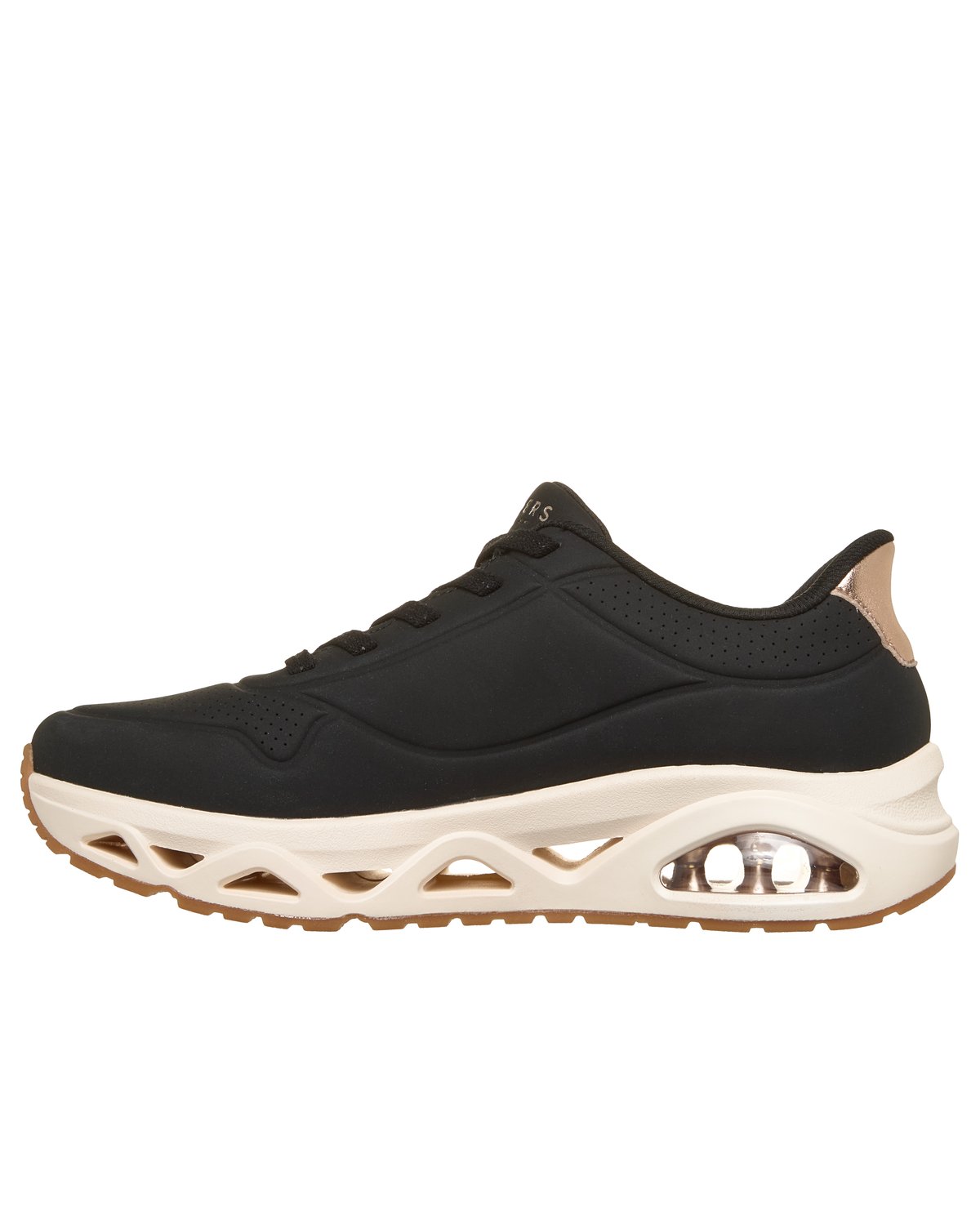 Sneakers Skechers Uno Glide-Step Glide On Air donna nero/bianco