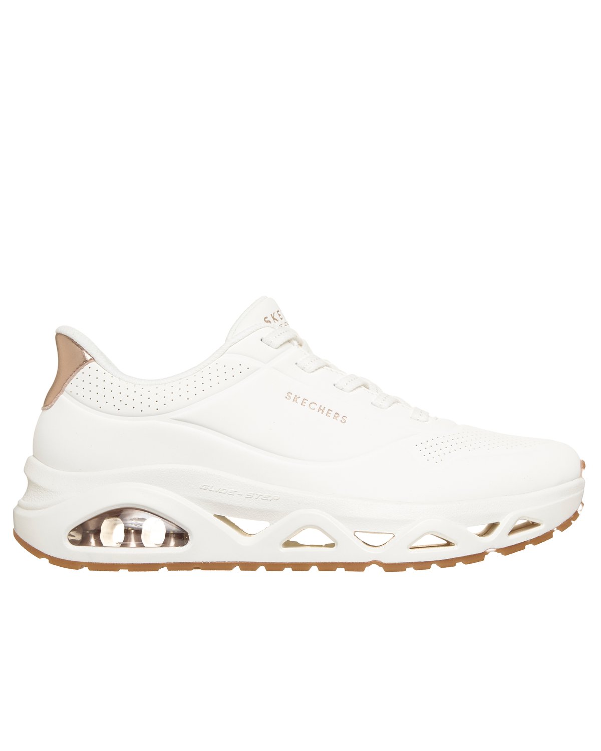 Sneakers Skechers Uno Glide-Step Glide On Air donna bianco