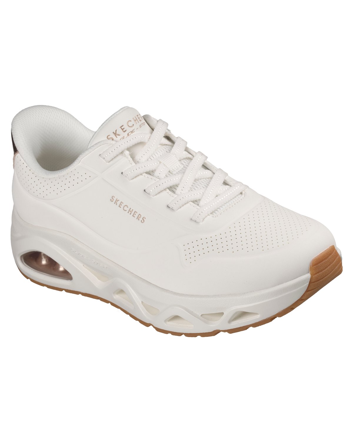 Sneakers Skechers Uno Glide-Step Glide On Air donna bianco