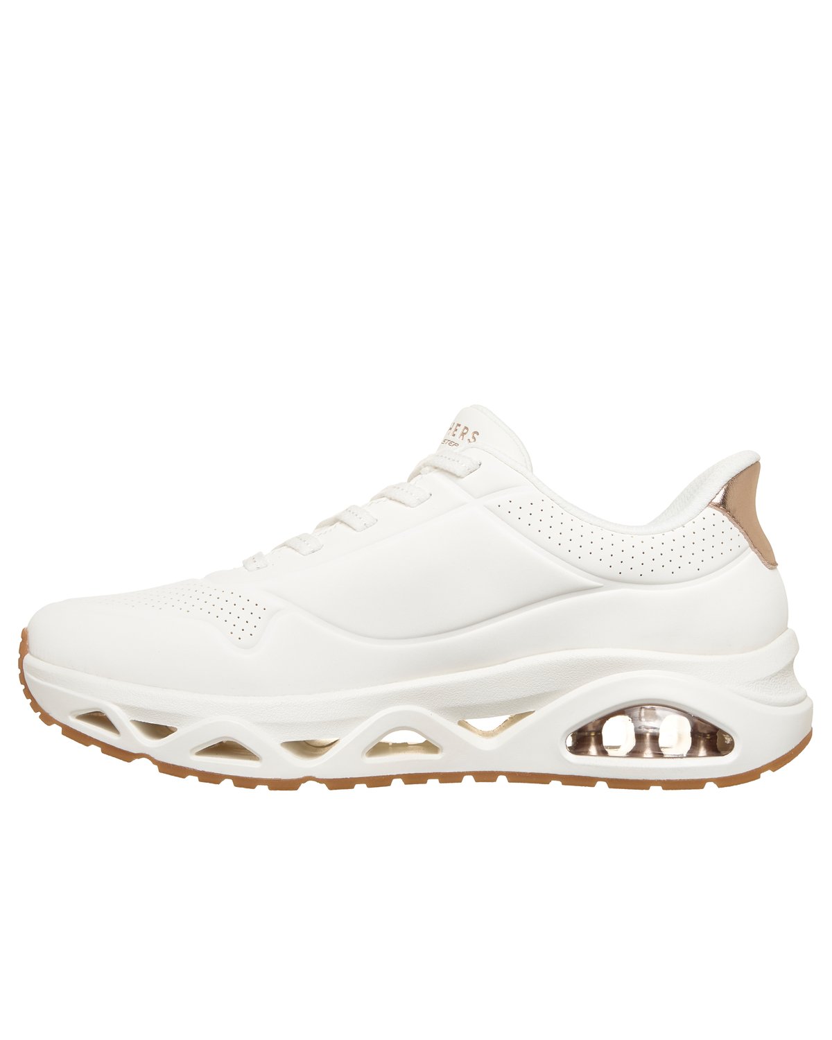 Sneakers Skechers Uno Glide-Step Glide On Air donna bianco