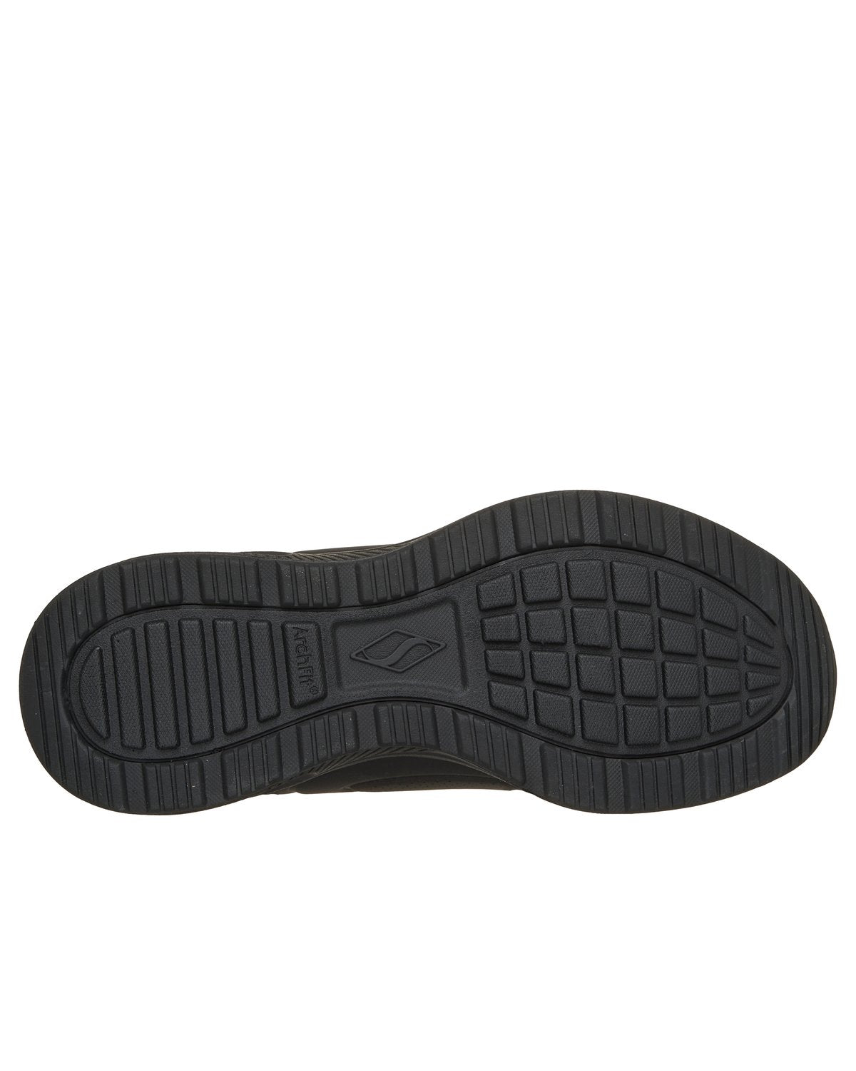 Sneakers Skechers Slip-ins Arch Fit UNO Relaxing On Air donna Nero/Nero