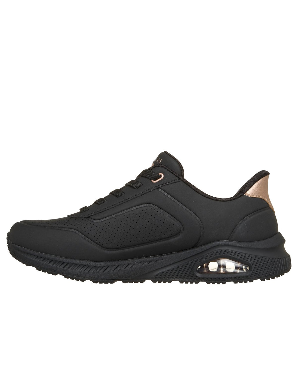 Sneakers Skechers Slip-ins Arch Fit UNO Relaxing On Air donna Nero/Nero