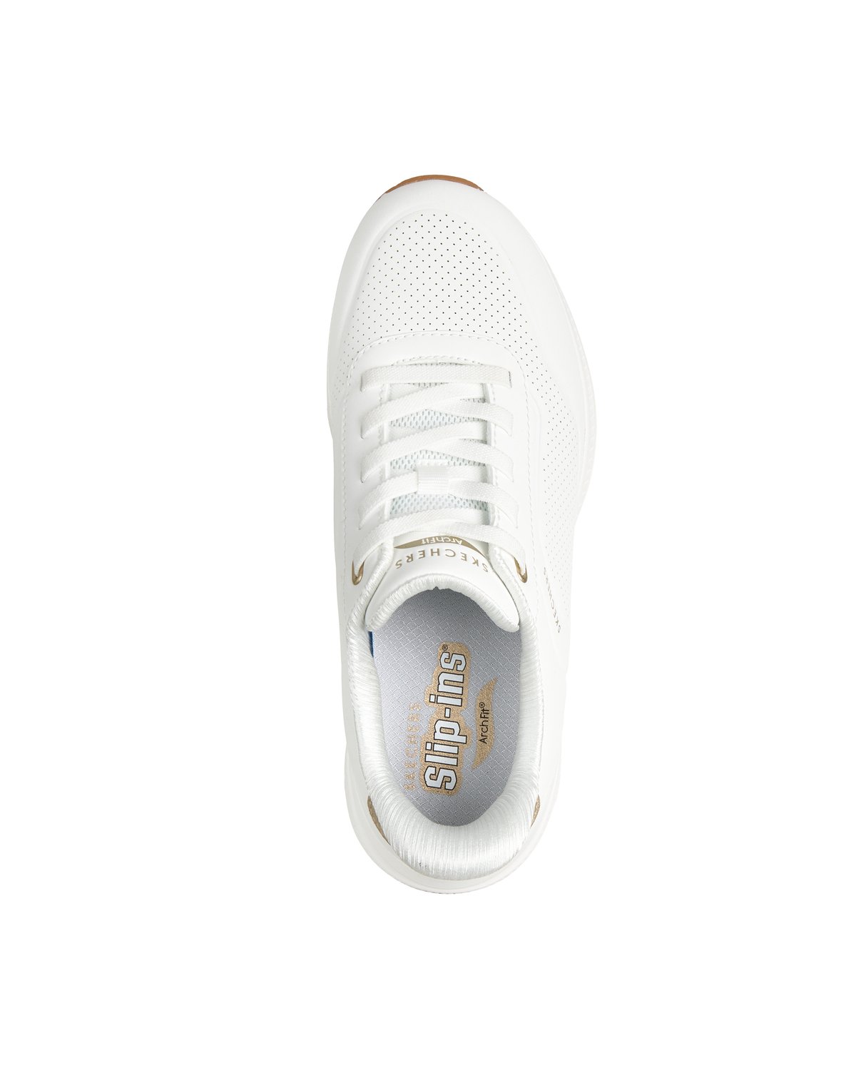 Sneakers Skechers Slip-ins Arch Fit UNO Relaxing On Air donna Bianco