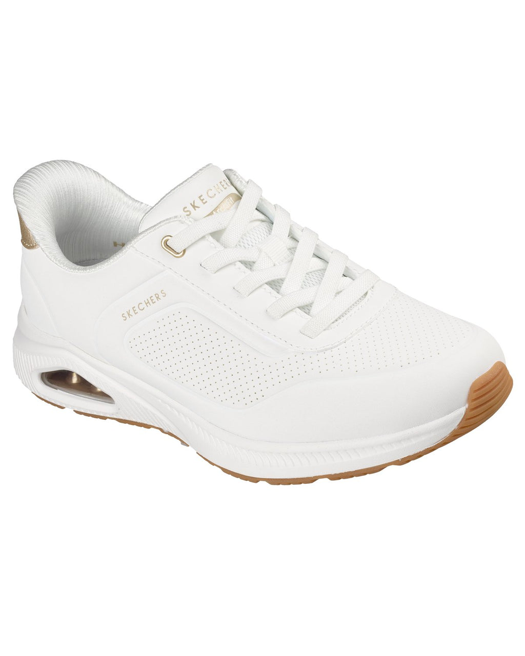 Sneakers Skechers Slip-ins Arch Fit UNO Relaxing On Air donna Bianco