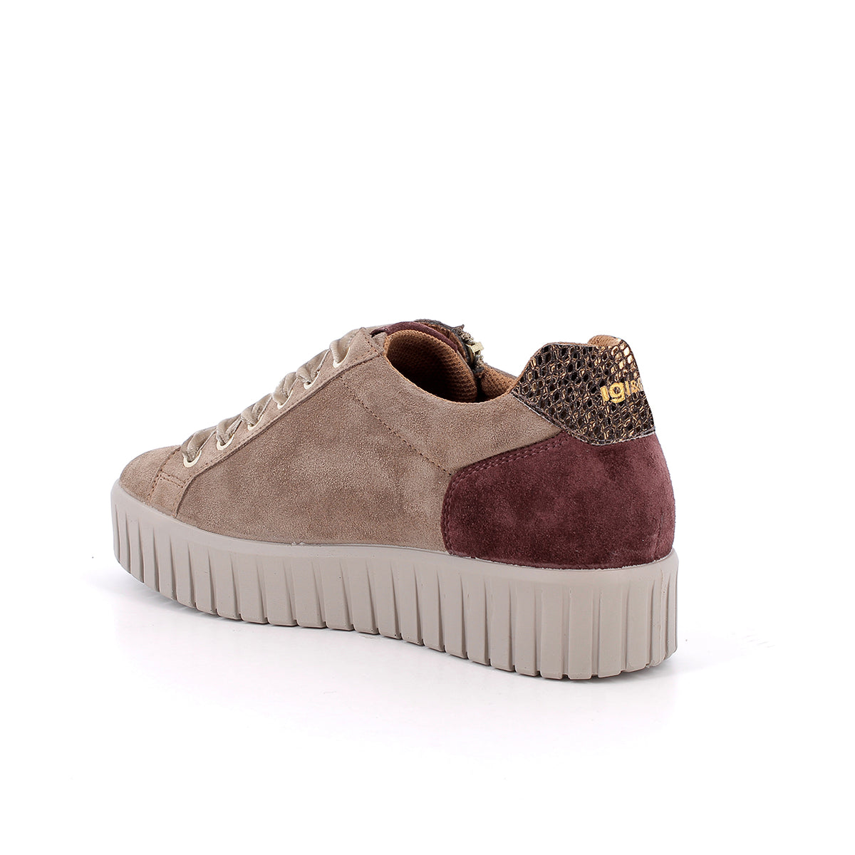 Sneakers Igi&Co 21686 donna taupe