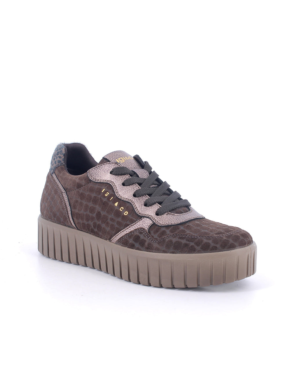 Sneakers Igi&Co 21687 donna Cuoio