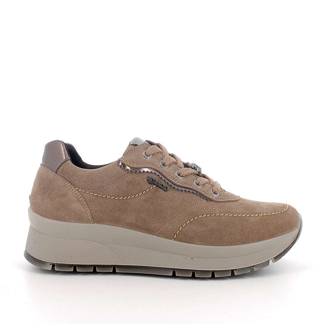 Sneakers Igi&Co 21729 donna taupe