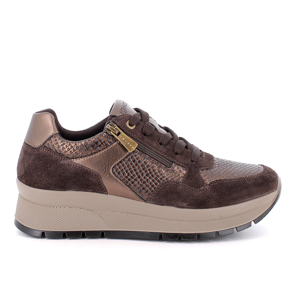 Sneakers Igi&Co 21731 donna testa di moro