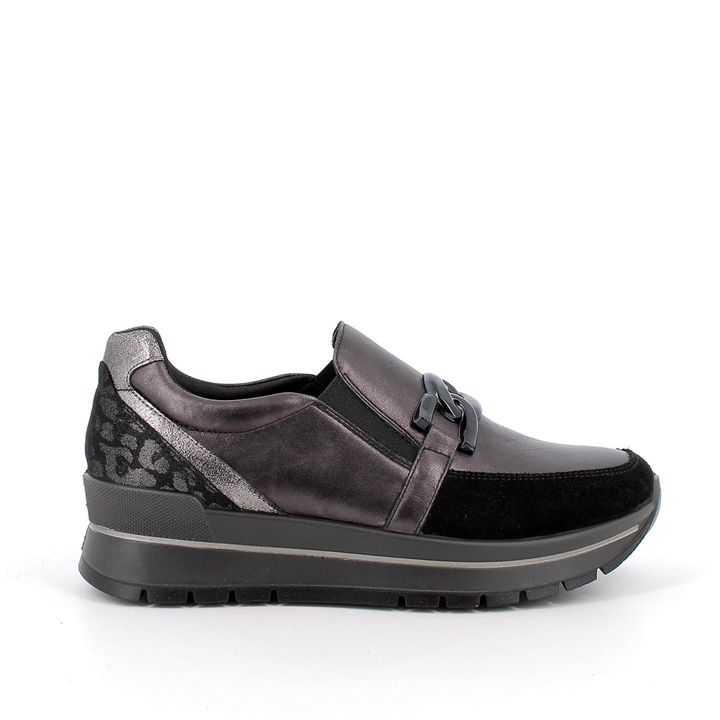 Sneakers Slip On Igi&Co 21740 donna nero