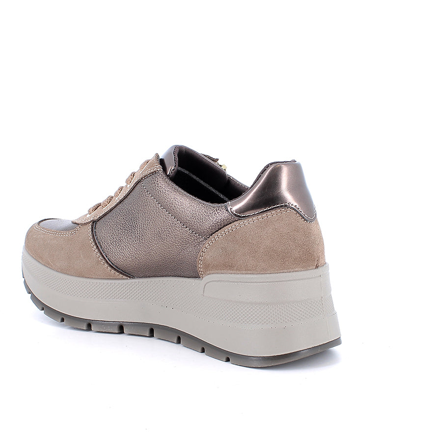 Sneakers Igi&Co 21753 donna taupe