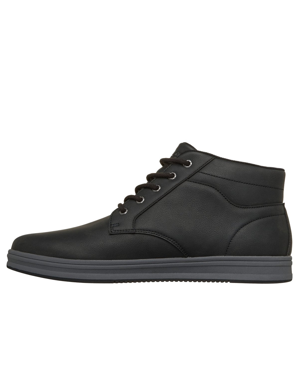 Polacchini Skechers Waterproof Palmiro Wallace uomo Nero