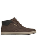 Polacchini Skechers Waterproof Palmiro Wallace uomo Marrone