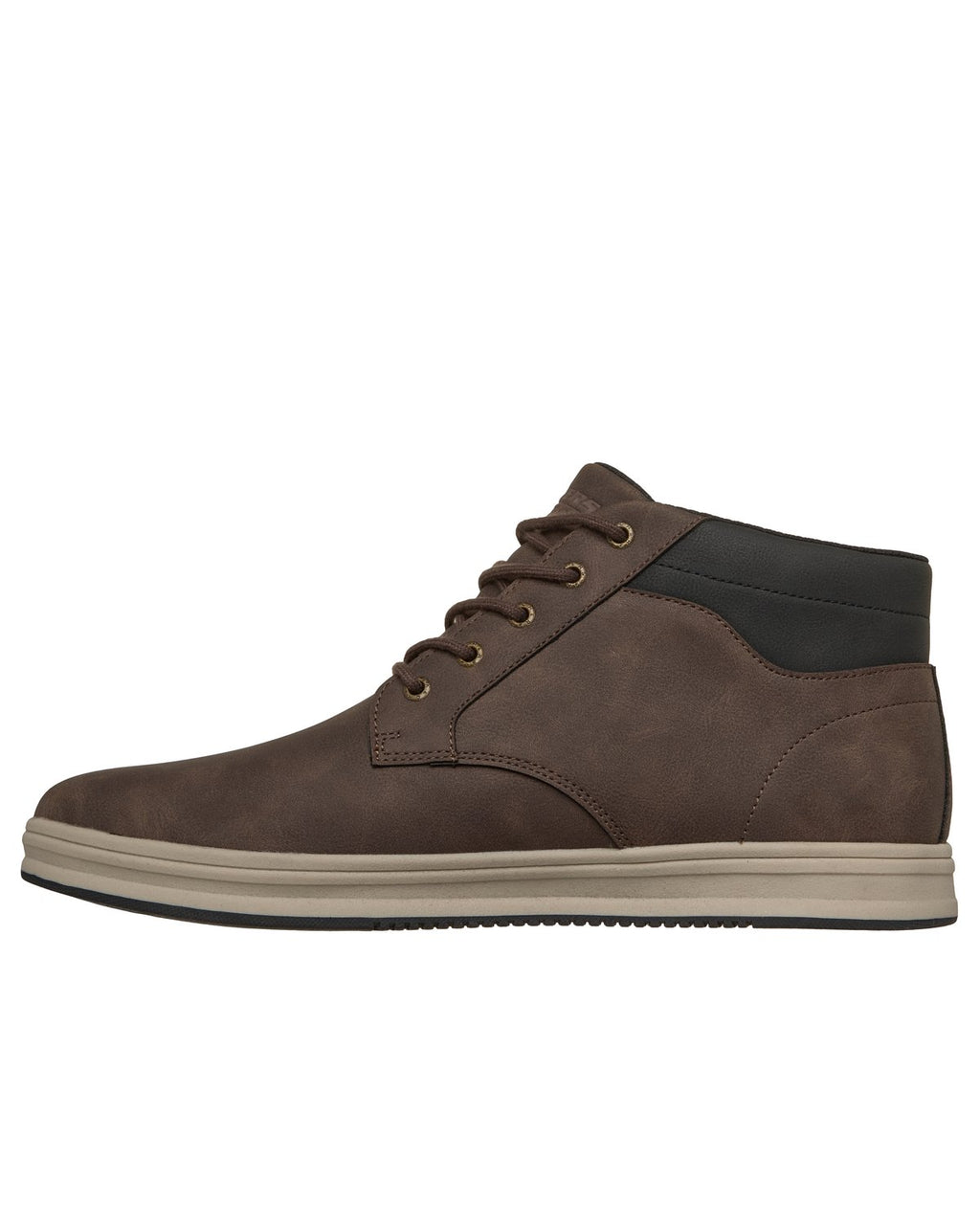 Polacchini Skechers Waterproof Palmiro Wallace uomo Marrone
