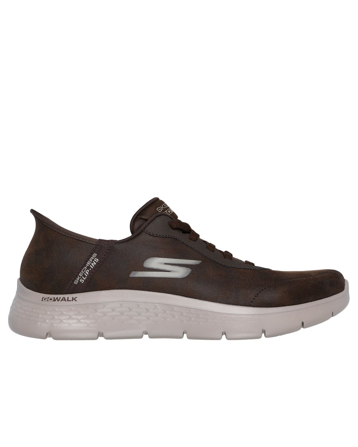 Sneakers Skechers Slip-ins GO WALK Flex Smooth Motion uomo Marrone