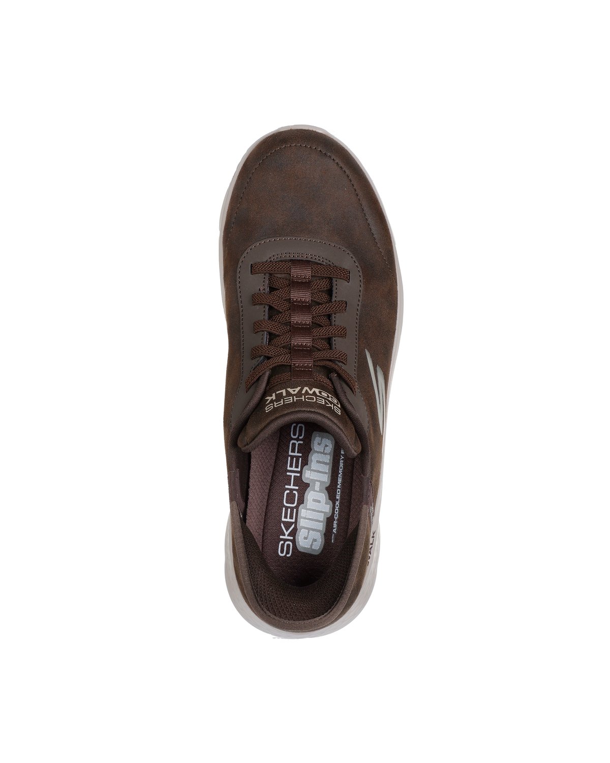 Sneakers Skechers Slip-ins GO WALK Flex Smooth Motion uomo Marrone