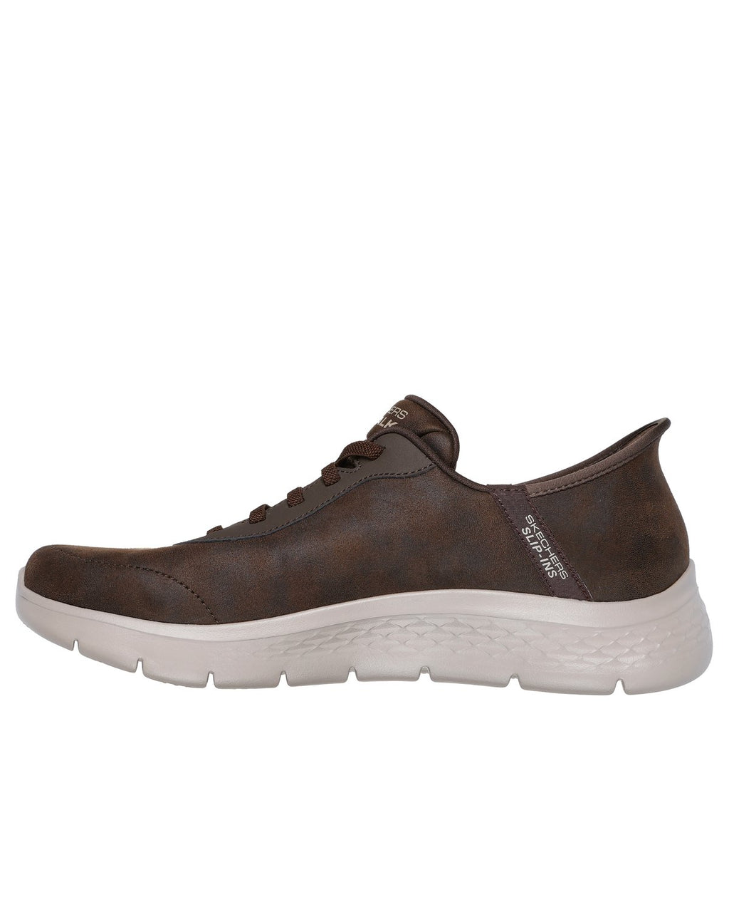 Sneakers Skechers Slip-ins GO WALK Flex Smooth Motion uomo Marrone