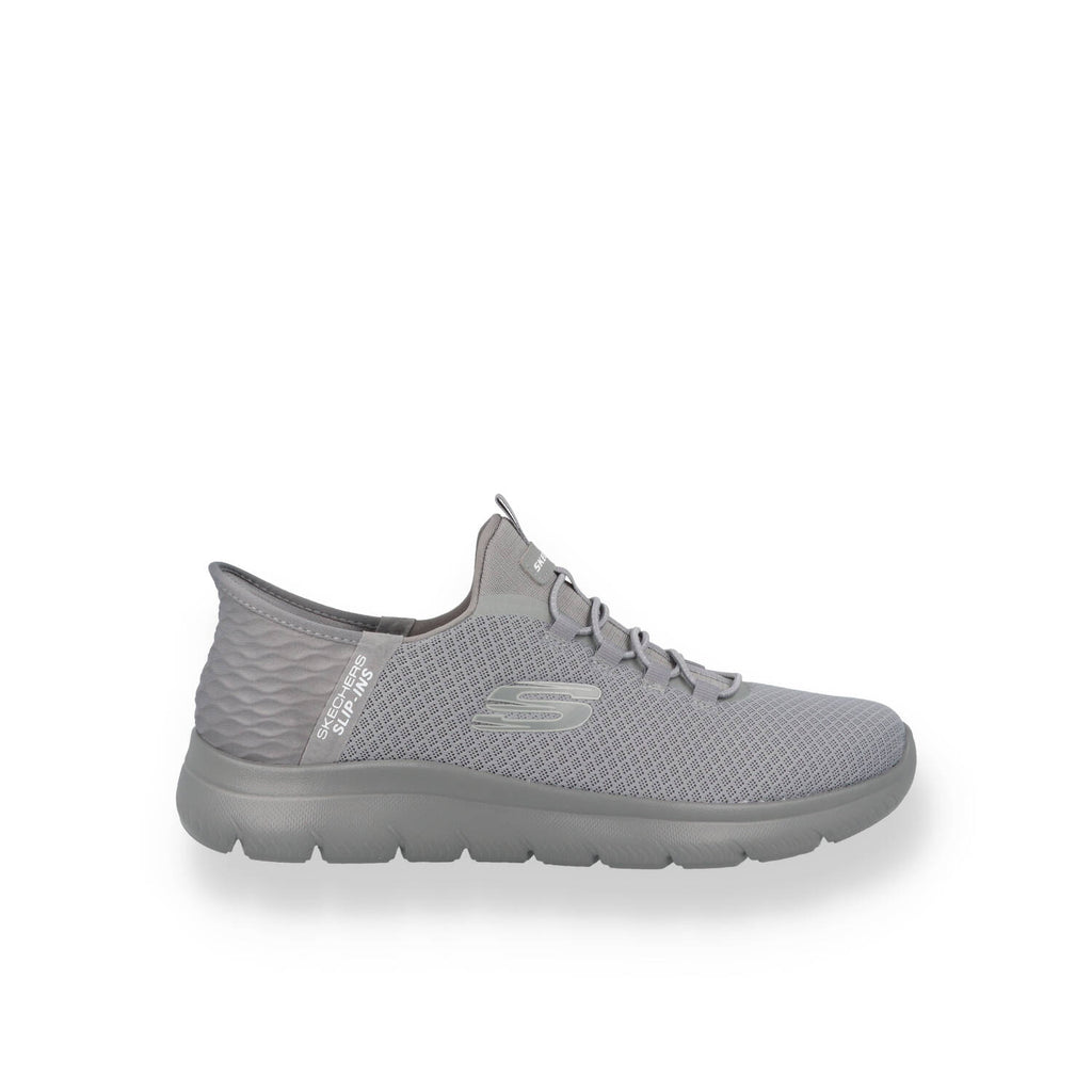 Scarpe SKECHERS SUMMITS SLIP.INS Uomo Grigio, Blu