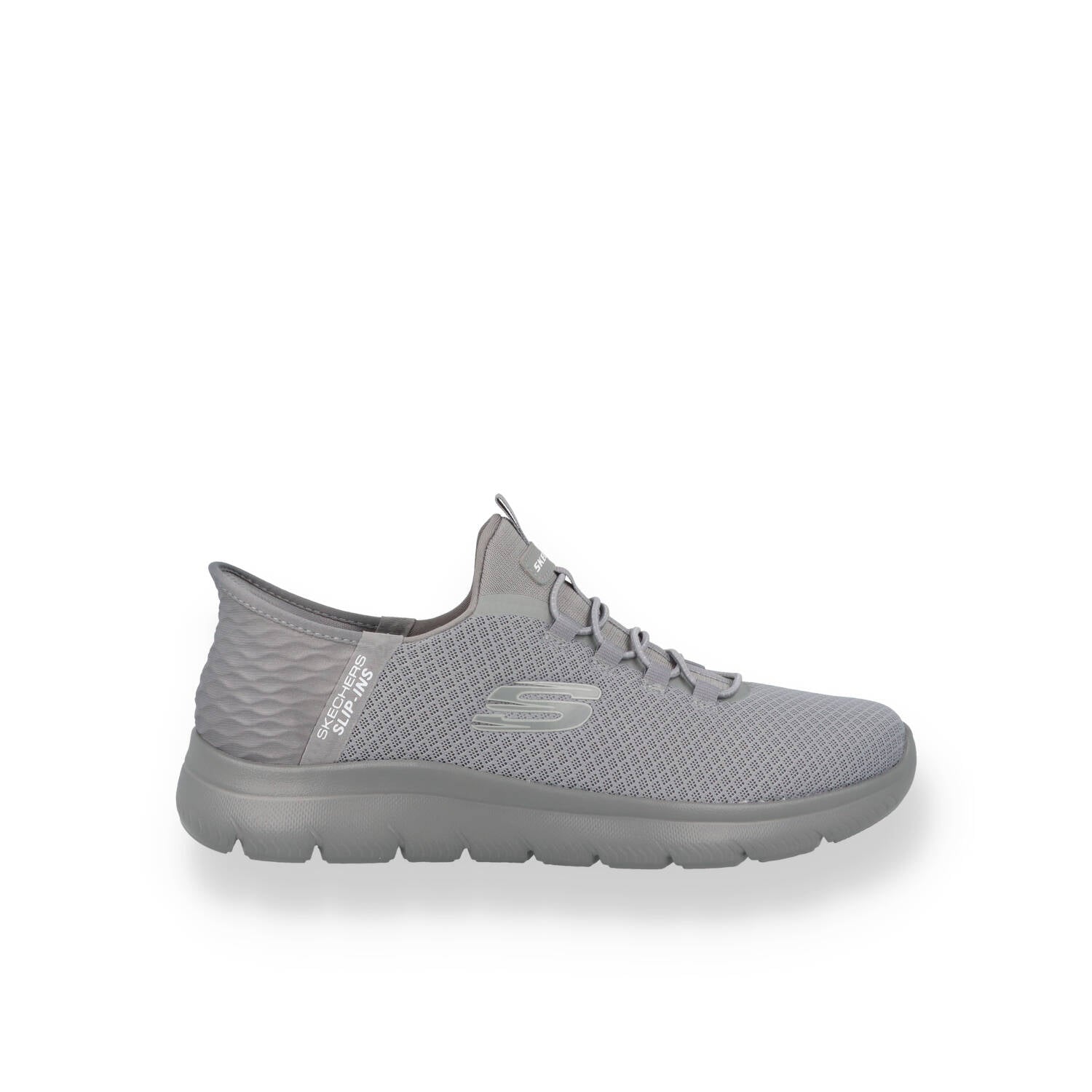 Scarpe SKECHERS SUMMITS SLIP.INS Uomo Grigio, Blu