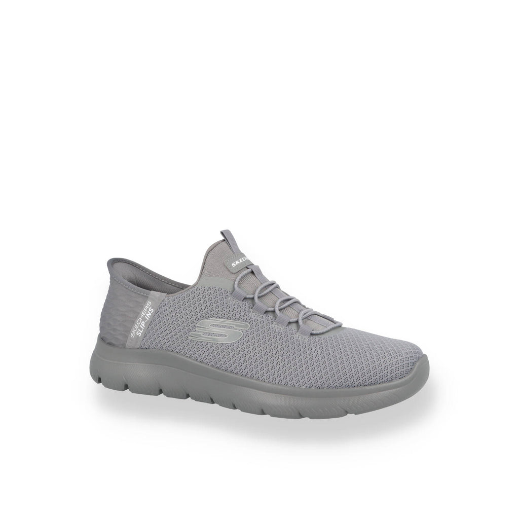 Scarpe SKECHERS SUMMITS SLIP.INS Uomo Grigio, Blu