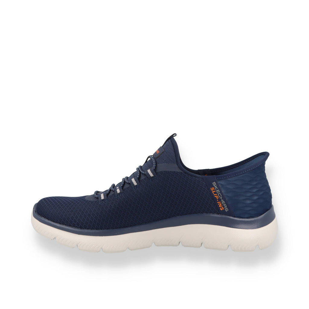 Scarpe SKECHERS SUMMITS SLIP.INS Uomo Grigio, Blu