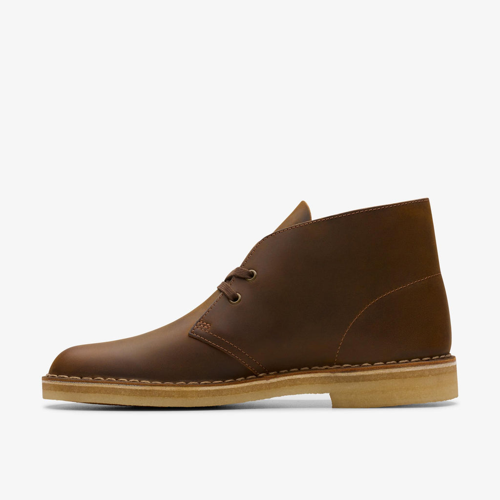 Polacchini Clarks Originals Desert Boot uomo Cuoio