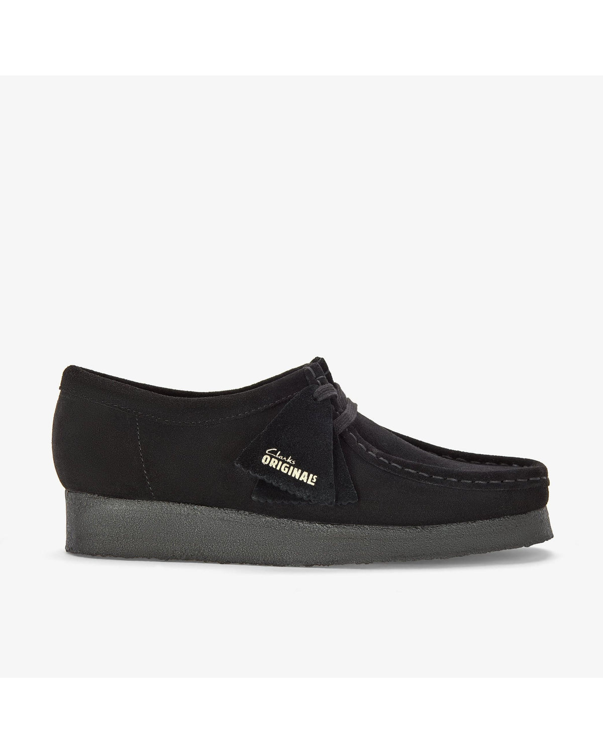 Polacchini Clarks Originals Wallabee uomo Nero