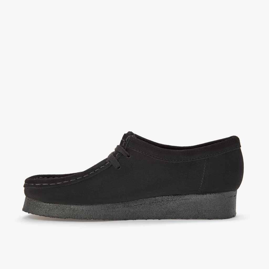 Polacchini Clarks Originals Wallabee uomo Nero