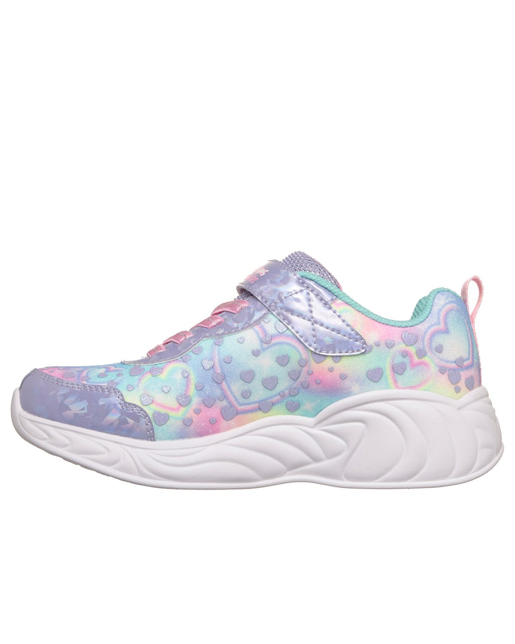 Sneakers Skechers Unicorn Dreams Heart Sparkles bambina lilla