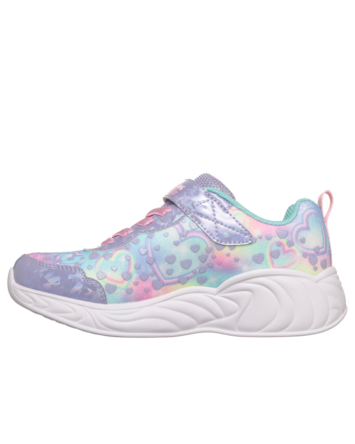 Sneakers Skechers Unicorn Dreams Heart Sparkles bambina lilla