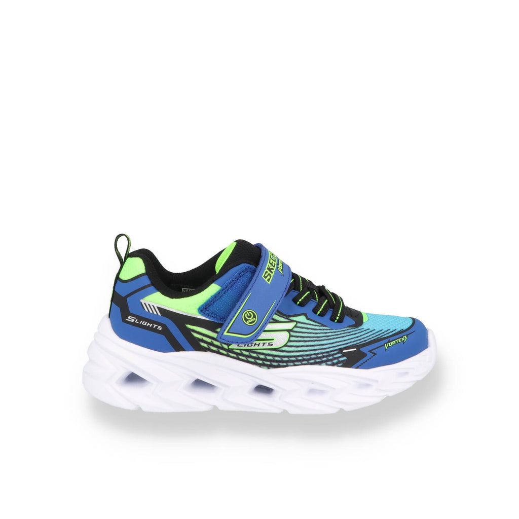 Scarpe Skechers Vortex Bimbo Blu e Grigio